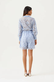 Camille Moreau | Lace Co-Ord Romper Set For Women