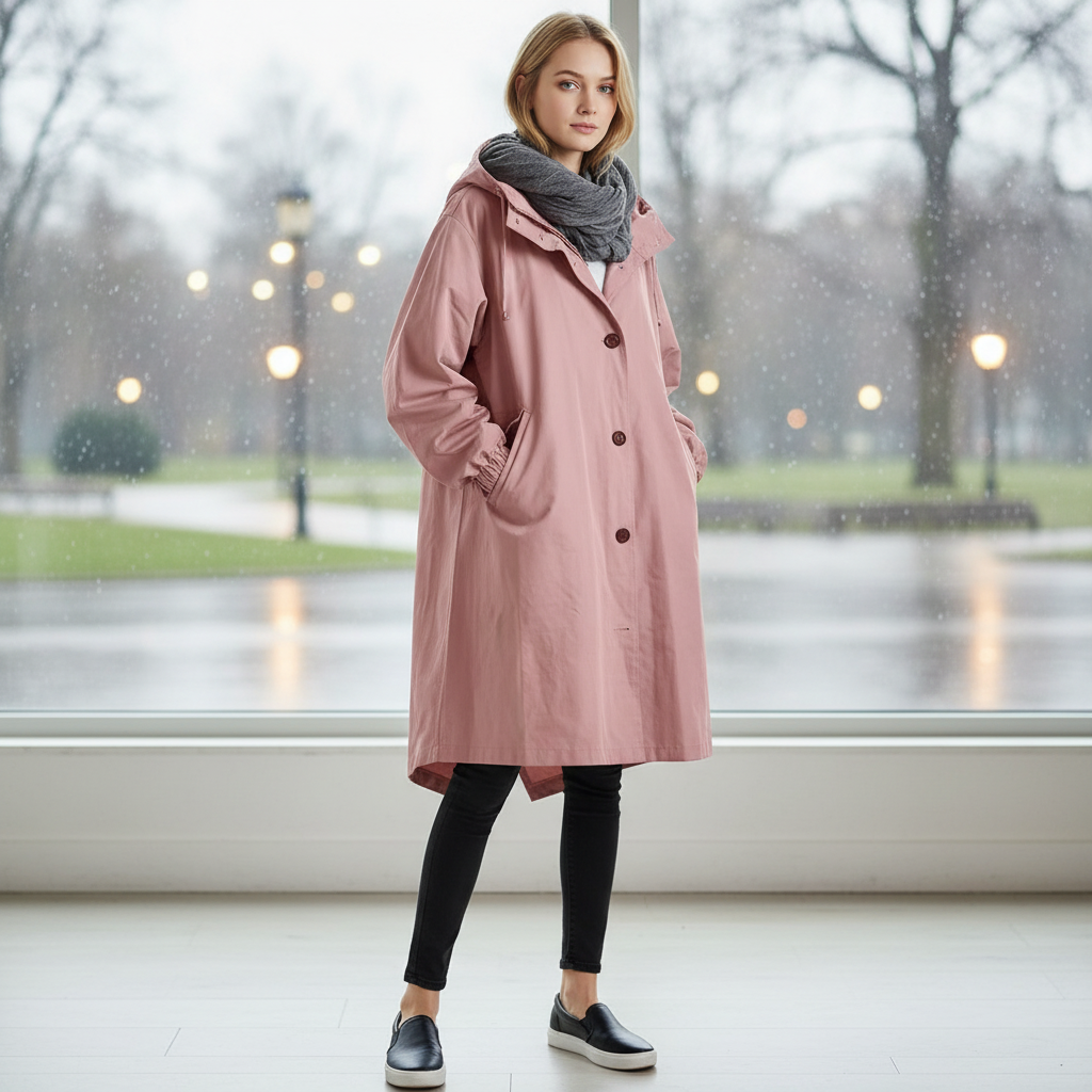 Womens-Hooded-Long-Rain-Jacket-with-Button-Pockets-Outdoor.png
