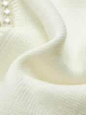 Sophie Delacroix | Pearl Trim Knit Cardigan For Women