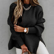 Sienna Laurent | Chunky Knit Oversized Sweater For Women