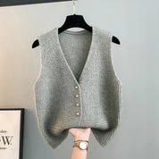 Clara Fontaine | Knitted Vest For Women