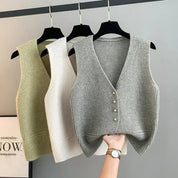 Clara Fontaine | Knitted Vest For Women