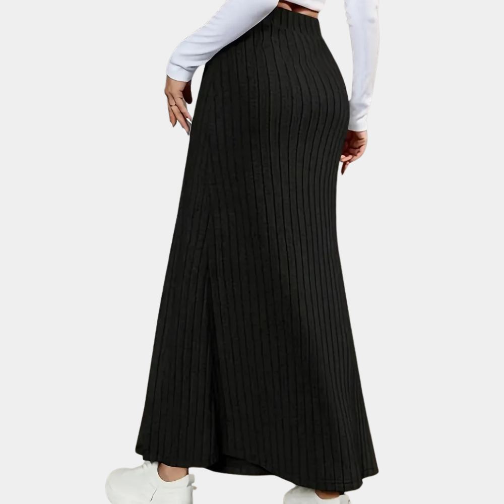 Womens-Maxi-Skirt-Long-Fitted-Side-Slit-Button-2.png