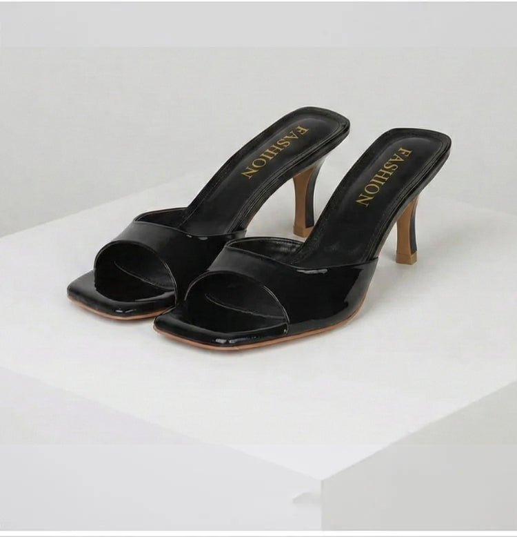 Isabella Moretti | Elegant Nude Open-Toe Heels For Women
