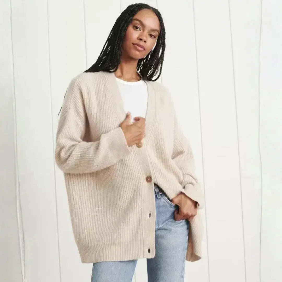 Camille Laurent | Soft Knit Luxe Cardigan For Women