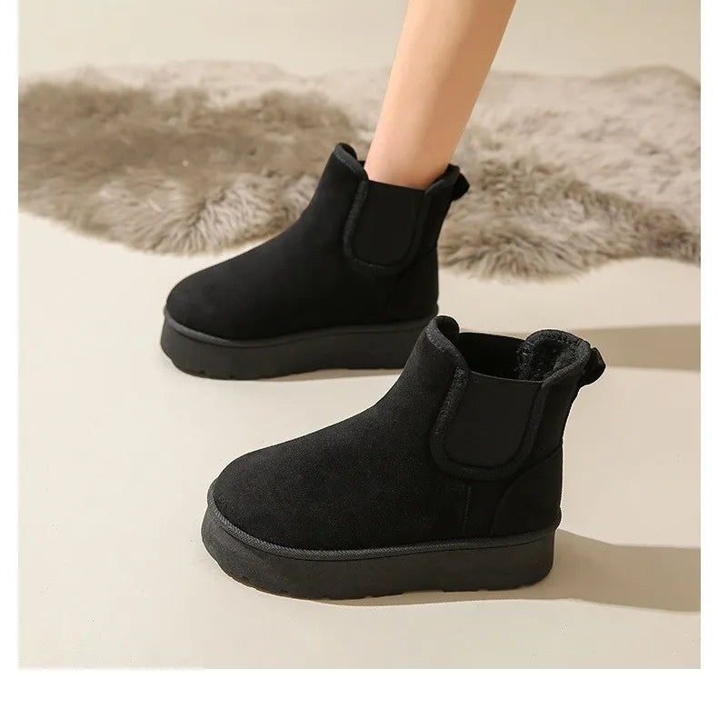 Womens-Platform-Chelsea-Boots-with-Fluffy-Lining-Elastic-Panels-8.webp
