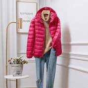 Rosalie Dupont | Lightweight Hooded Puffer Jacket For Women