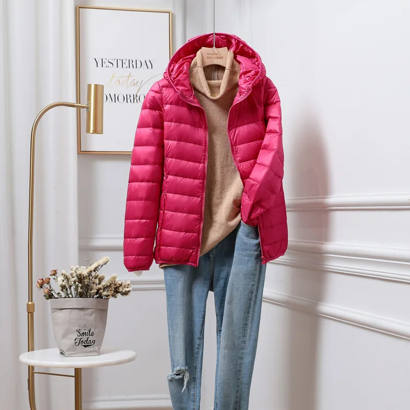 Rosalie Dupont | Lightweight Hooded Puffer Jacket For Women