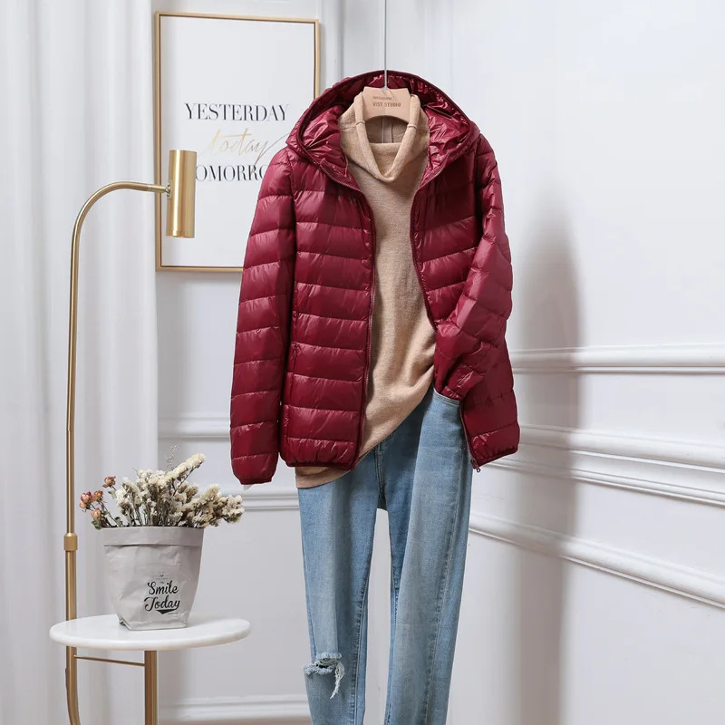 Rosalie Dupont | Lightweight Hooded Puffer Jacket For Women