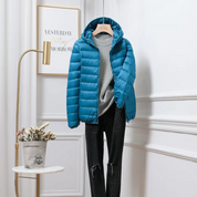 Rosalie Dupont | Lightweight Hooded Puffer Jacket For Women