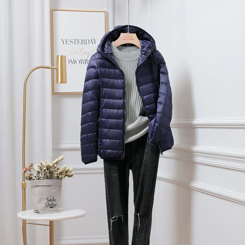 Rosalie Dupont | Lightweight Hooded Puffer Jacket For Women