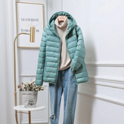 Rosalie Dupont | Lightweight Hooded Puffer Jacket For Women