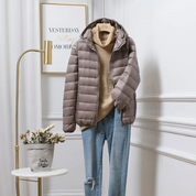 Rosalie Dupont | Lightweight Hooded Puffer Jacket For Women
