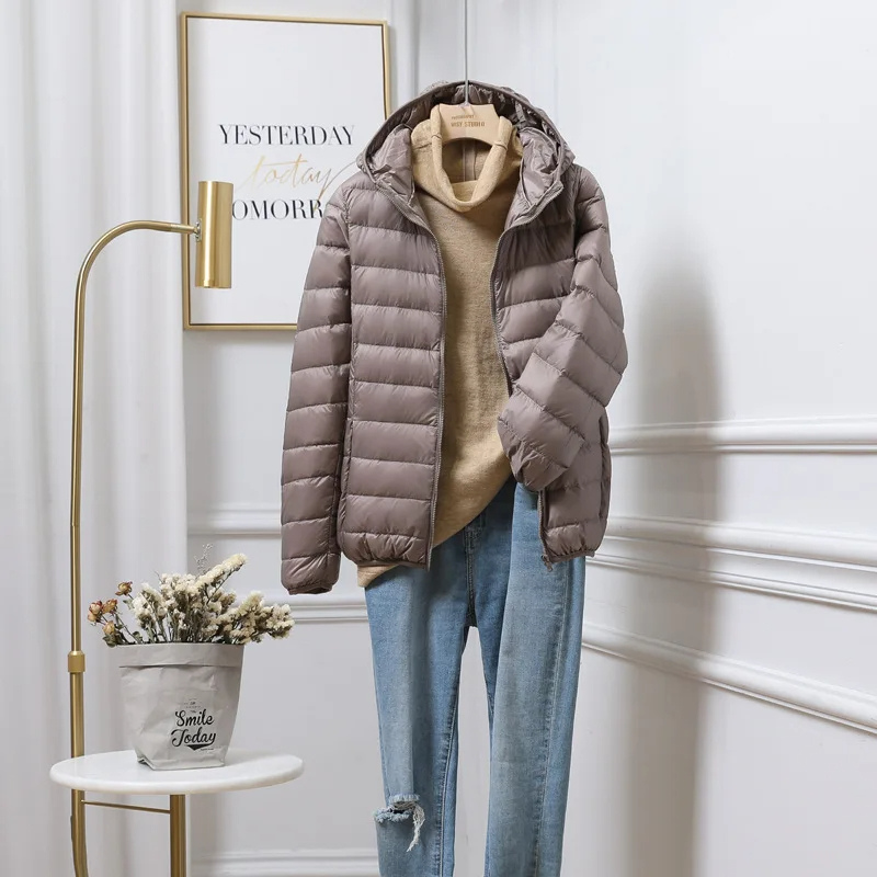 Rosalie Dupont | Lightweight Hooded Puffer Jacket For Women