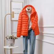 Rosalie Dupont | Lightweight Hooded Puffer Jacket For Women