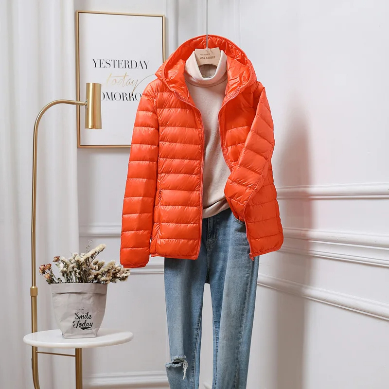 Rosalie Dupont | Lightweight Hooded Puffer Jacket For Women