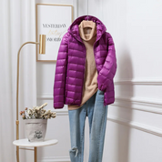 Rosalie Dupont | Lightweight Hooded Puffer Jacket For Women