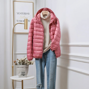 Rosalie Dupont | Lightweight Hooded Puffer Jacket For Women