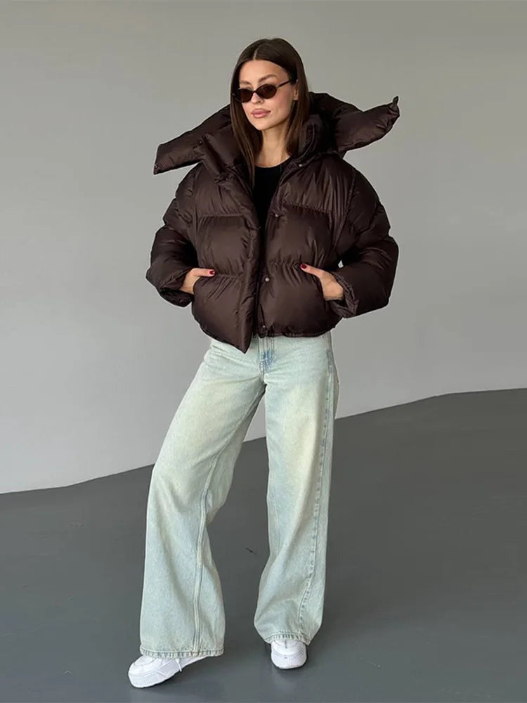 Élodie Vance | Cropped Puffer Jacket For Women