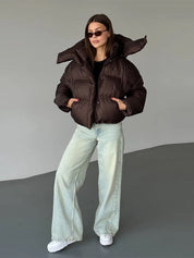 Élodie Vance | Cropped Puffer Jacket For Women