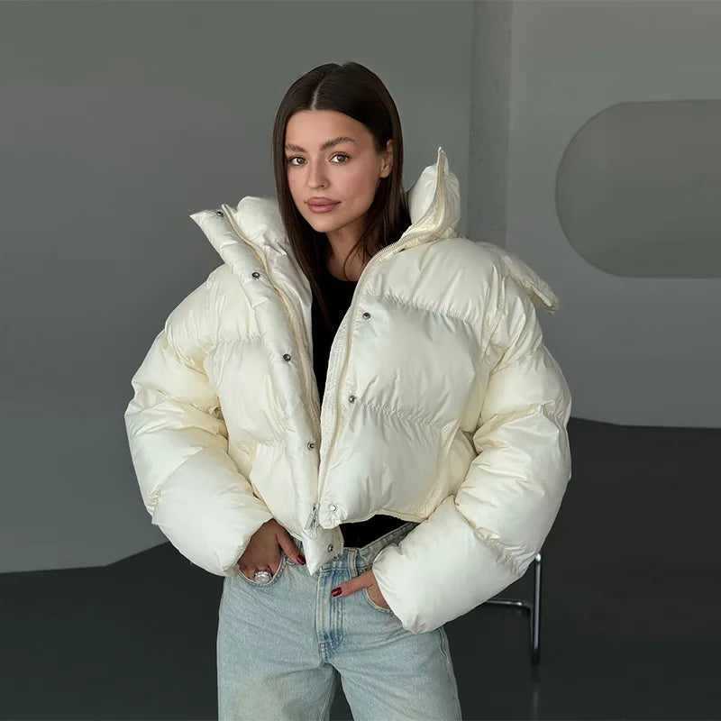 Élodie Vance | Cropped Puffer Jacket For Women