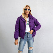 Sofia Laurent | Cropped Puffer Jacket For Women