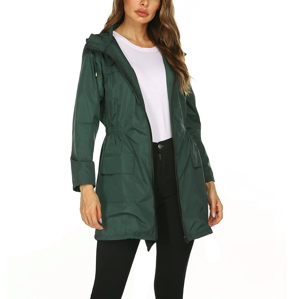 Elena Virelli | Hooded Rain Jacket For Women