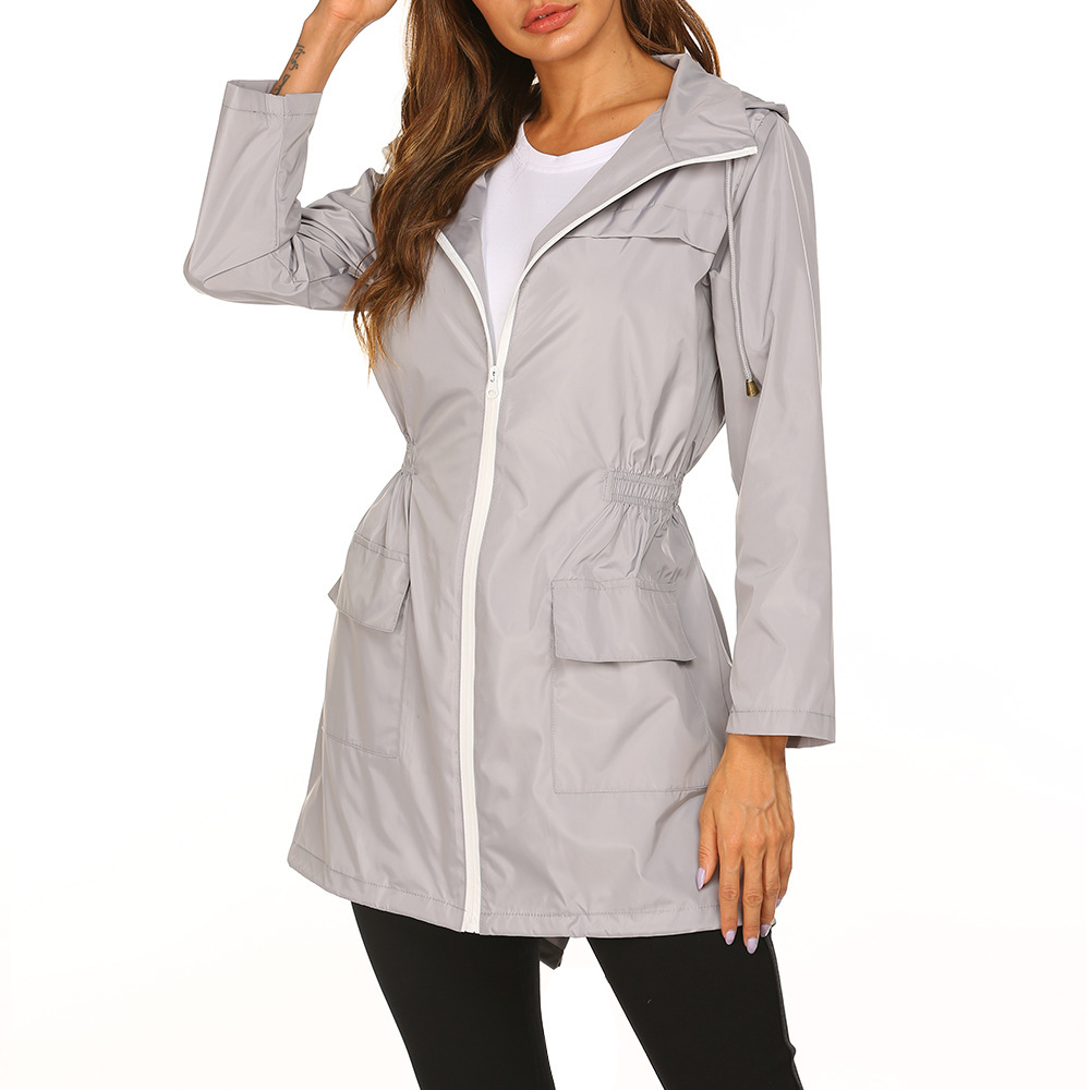 Elena Virelli | Hooded Rain Jacket For Women