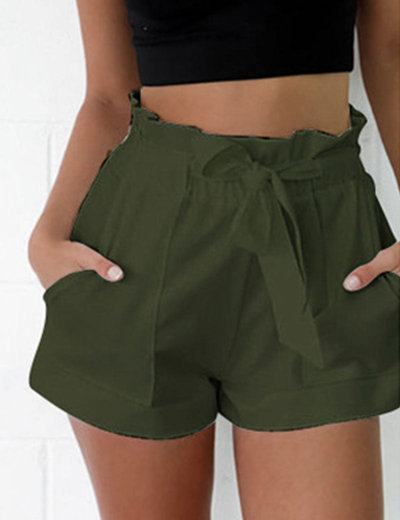 Sienna Valmont | Paperbag Waist Shorts For Women