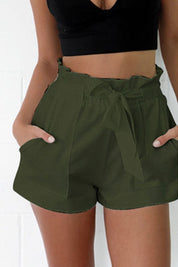 Sienna Valmont | Paperbag Waist Shorts For Women