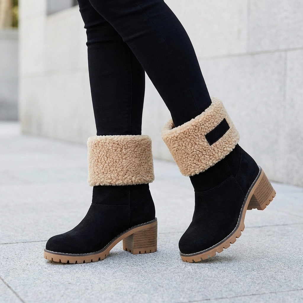 Charlotte Dubois | Cozy Winter Ankle Boots For Women