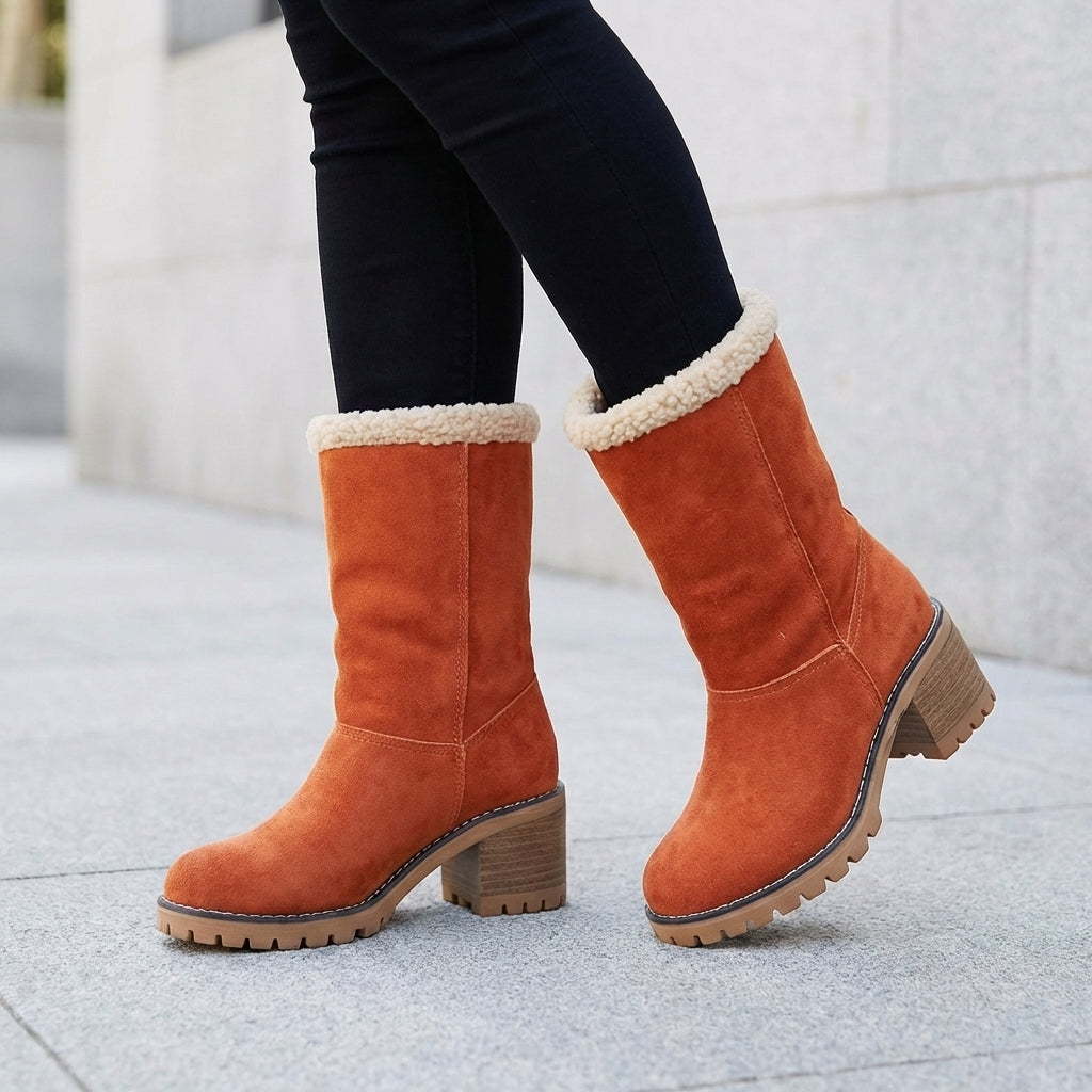 Charlotte Dubois | Cozy Winter Ankle Boots For Women