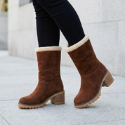 Charlotte Dubois | Cozy Winter Ankle Boots For Women