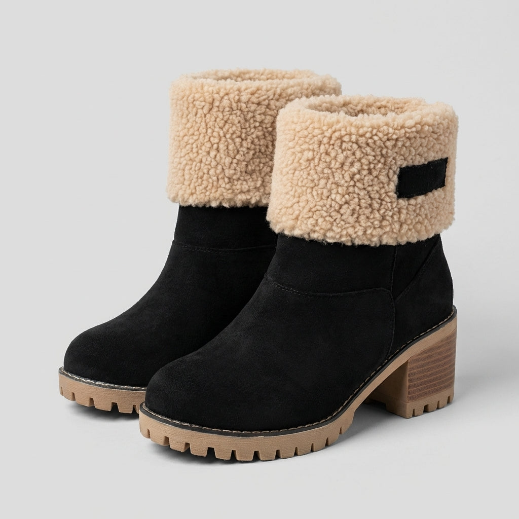 Charlotte Dubois | Cozy Winter Ankle Boots For Women