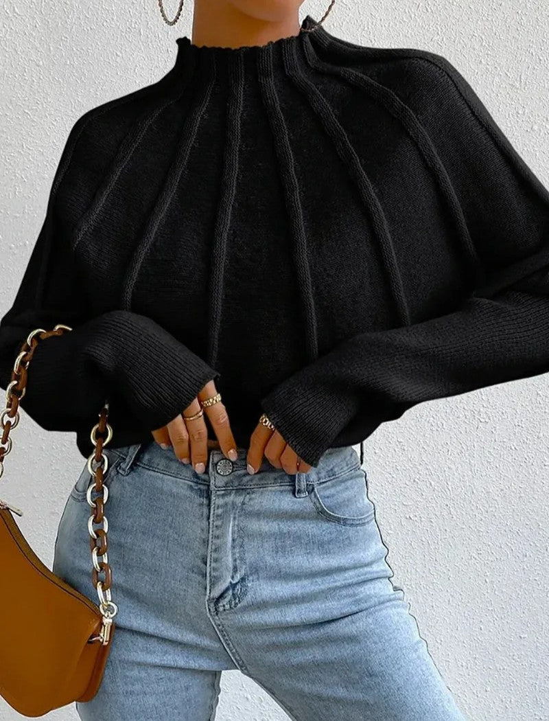 Aurélie Dubois | Sunburst Knit Sweater For Women
