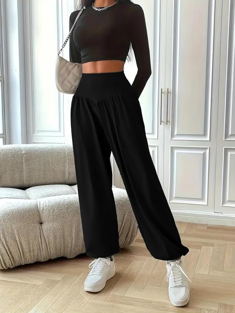 Elena Ricci | High-Waist Sweatpants For Women