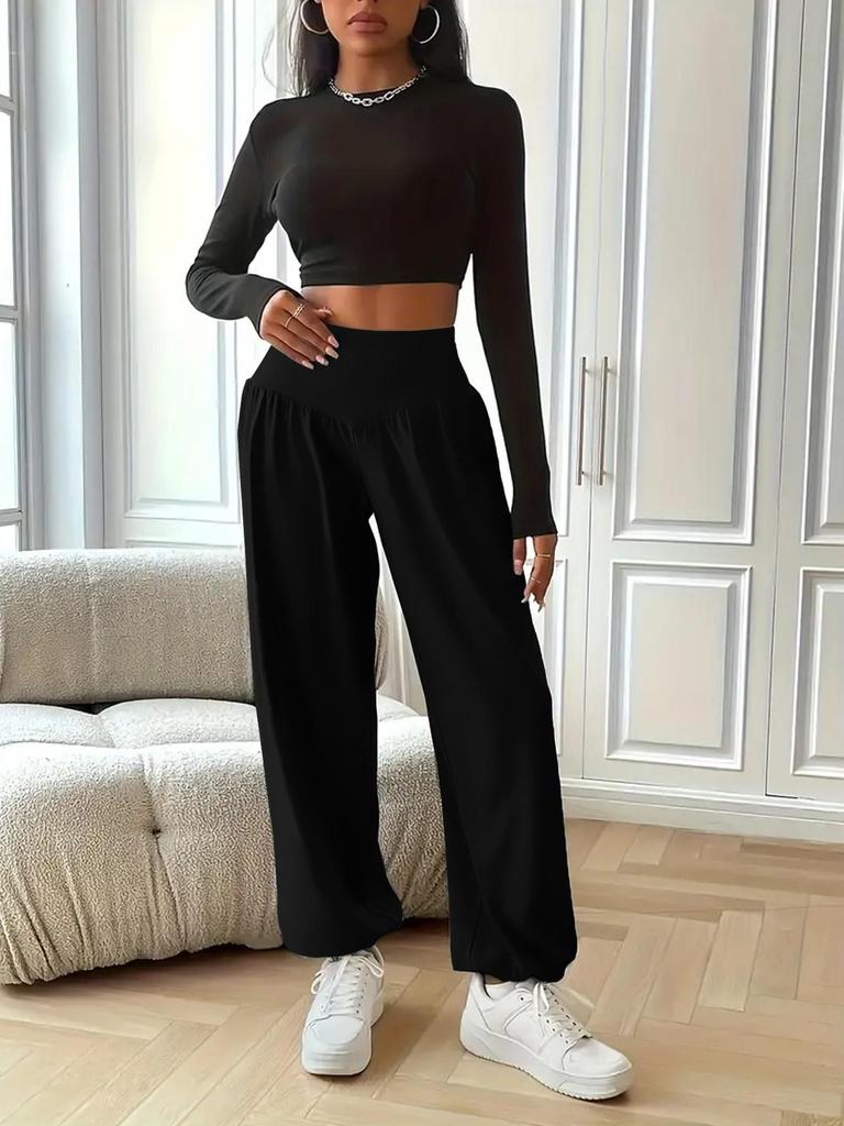 Elena Ricci | High-Waist Sweatpants For Women