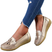Sophie Delacroix | Classic Tassel Loafers with Everyday Comfort Elegance For Women