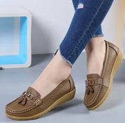 Sophie Delacroix | Classic Tassel Loafers with Everyday Comfort Elegance For Women