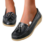 Sophie Delacroix | Classic Tassel Loafers with Everyday Comfort Elegance For Women