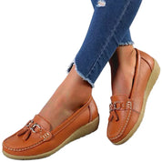 Sophie Delacroix | Classic Tassel Loafers with Everyday Comfort Elegance For Women