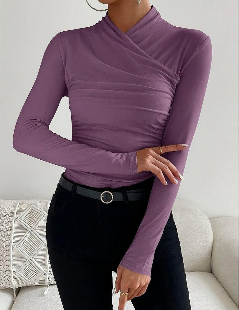 Womens-Tight-Shirt-Wrap-Neck-Long-Sleeve-Fitted-3.jpg