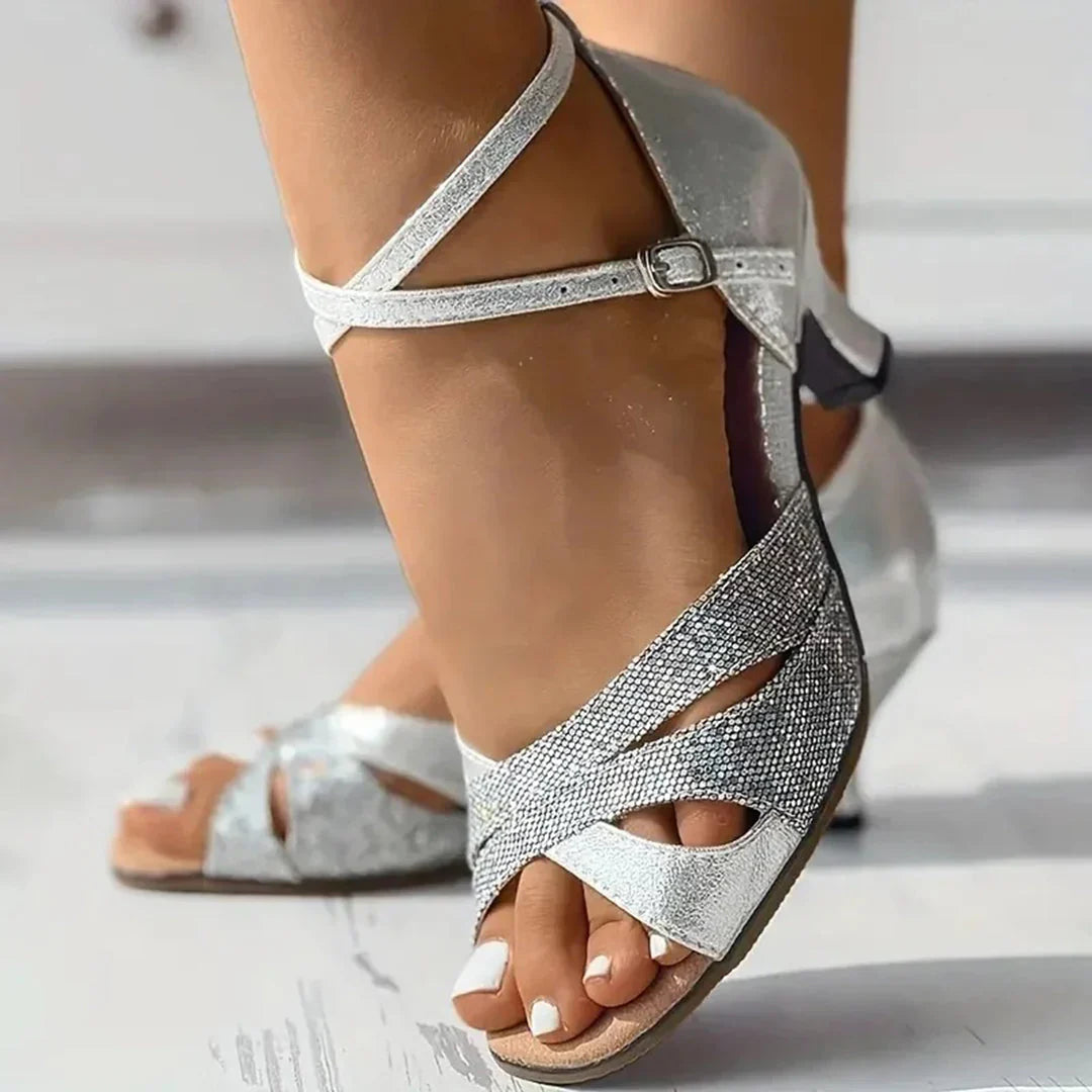 Livia Moretti | Cross-Strap Sandals For Women