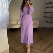 Valentina Moretti | Ribbed Maxi Dress For Women