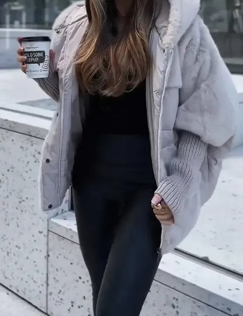 Aurora Bellini | Oversized Hooded Winter Jacket For Women