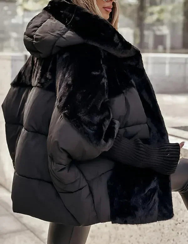 Aurora Bellini | Oversized Hooded Winter Jacket For Women