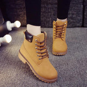 Alessia Bellini | Lace-Up Work Boots For Women