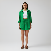 Jade Harrison | Oversized Shirt & Shorts Set For Women