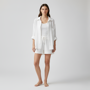 Jade Harrison | Oversized Shirt & Shorts Set For Women