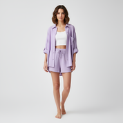 Jade Harrison | Oversized Shirt & Shorts Set For Women
